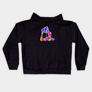 Yoga Pose II Kids Hoodie